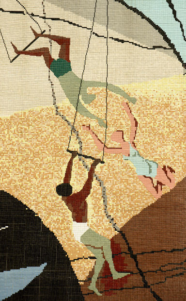 Pershing Center mural